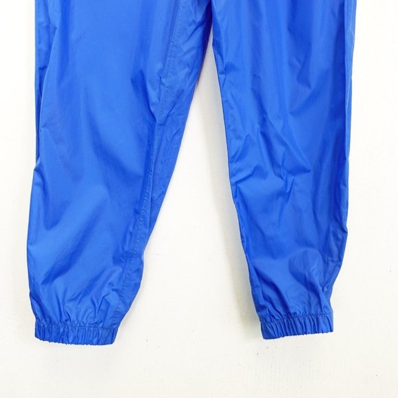 LL BEAN Kids Windbreaker Jogger Pants 10 Blue Nylon Rain Sport Stretch Outdoor - Picture 4 of 11